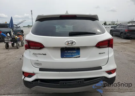 2017 Hyundai Santa Fe Sport из США, поврежденный, VIN 5NMZU3LBXHH041502